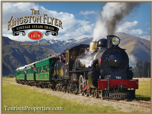 The "Kingston Flyer" train and hospitality Freehold business is for sale